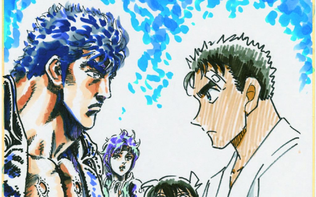 『名探偵コナン』青山剛昌先生×『北斗の拳』原哲夫先生による奇跡の描き下ろし記念色紙&ムービー公開！このコラボ…戦闘力高すぎる…ッ！