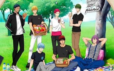 【黒バス】クロコーゼットでピクニックを楽しむ描き下ろしイラスト公開！春夏新作アイテム発売開始【黒子のバスケ】