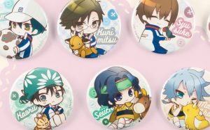 テニプリのトレーディング缶バッジ発売！動物とセットの王子様たち登場！4月26日から【新テニスの王子様】