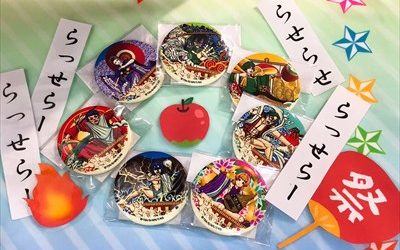 キンプリねぶたバージョンの高発光缶バッジ！プリズムスタァ候補生がねぶたに！