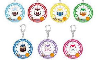 黒子のバスケのハムスターアクキー登場！もちハムを持ち運ぼう