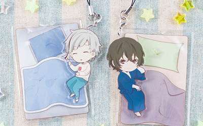 文ストのおやすみアクリルストラップの再販が決定！【文豪ストレイドッグス】
